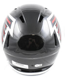 Julio Jones Autographed Atlanta Falcons F/S Speed Helmet -Beckett W Holo*Silver
