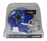Emmitt Smith Autographed Dallas Cowboys Flash Mini Helmet Beckett 36227