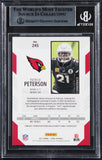 Cardinals Patrick Peterson Authentic Signed 2021 Score #245 Card BAS Slabbed