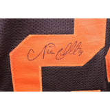 Nick Chubb Autographed/Signed Pro Style Jersey Beckett 44057