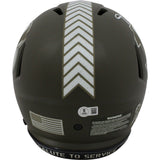 JaMarr Chase Autographed Cincinnati Bengals 22STS Authentic Helmet Beckett 48972