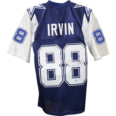 Michael Irvin Signed Dallas Cowboys M&N 95 Authentic 48 Jersey Beckett 51273