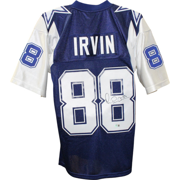 Michael Irvin Signed Dallas Cowboys M&N 95 Authentic 48 Jersey Beckett 51273