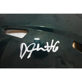 Devonta Smith Signed Philadelphia Eagles Proline Helmet Beckett Witness 58608