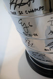 Colorado Avalanche 2022 Stanley Cup Champions Autographed Trophy 18x Signatures