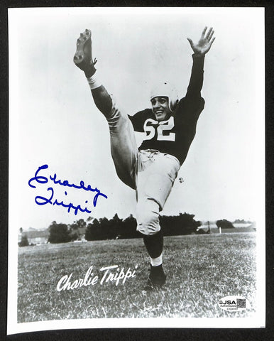 Charley Trippi HOF Signed/Autographed 8x10 Photo Chicago Cardinals JSA 199366