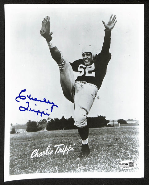Charley Trippi HOF Signed/Autographed 8x10 Photo Chicago Cardinals JSA 199366