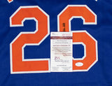 Dave Kingman Signed New York Mets Jersey Inscribed "442 HR" (JSA COA) Left Field