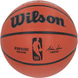 Julius Erving 76ers Signed Wilson Authentic Series Indoor/Outdoor Ball w/Insc