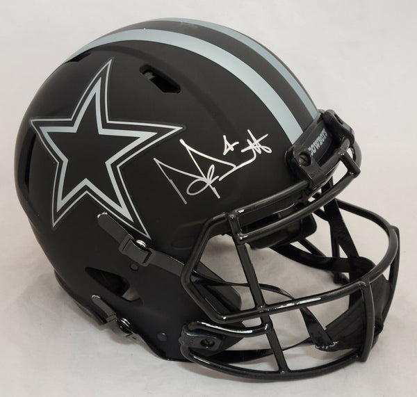 DAK PRESCOTT SIGNED DALLAS COWBOYS ECLIPSE SPEED AUTHENTIC HELMET BECKETT