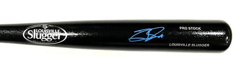 Brewers JACKSON CHOURIO Signed Louisville Slugger Black Bat AUTO - MLB AUTH