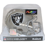 Aidan O'Connell Signed Las Vegas Raiders Flash Mini Helmet Beckett 43087