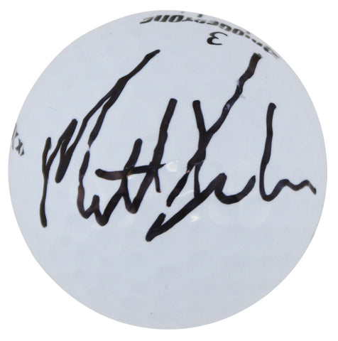 Matt Kuchar Signed Waste Management Open Logo Bridgestone Golf Ball BAS #AC33585