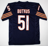 Dick Butkus Signed Chicago Bears Jersey (Beckett COA) 8xPro Bowl 1965-1972 L.B.