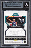 Hornets Terry Rozier Signed 2021 Panini Prizm Prizms RWB #152 Card BAS Slabbed