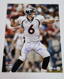 Jay Cutler Autographed 16X20 Photo White Jersey - JSA