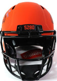 Patrick Surtain II Autographed "24 DPOY" Broncos Orange Rave Pro Helmet BAS COA