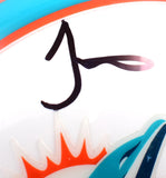 Tyreek Hill Jaylen Waddle Signed Dolphins Mini Helmet-Beckett W Holo Fanatics