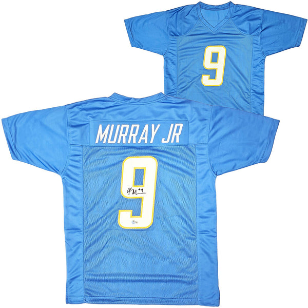 CHARGERS KENNETH MURRAY JR. AUTOGRAPHED POWDER BLUE JERSEY BECKETT 215958