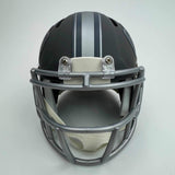 Autographed/Signed James Cook Buffalo Bills Slate Mini Football Helmet JSA COA