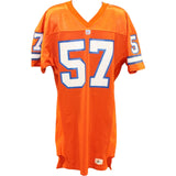 Tom Jackson Autographed Denver Broncos TB Wilson Orange Jersey 48 Beckett 56226
