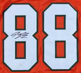 Jeremy Shockey Signed Miami Hurricanes Jersey (JSA COA) New York Giants T.E.