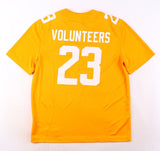 Tennessee Volunteers 2023-24 Signed by 15 Jersey (Beckett) Slaughter, Gibson, ++