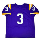 Odell Beckham Jr. Autographed Signed Purple Jersey Beckett Authenticated