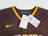 Luke Voit Signed San Diego Padres Nike Style Replica Jersey /Fanatics & MLB Holo