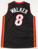Antoine Walker Signed Black Miami Heat Jersey (AWM Hologram) NBA Champion 2006