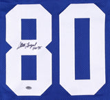 Steve Largent Signed Seattle Seahawks Jersey Inscribed "HOF '95" (JSA COA)