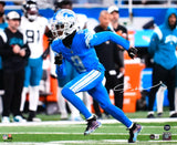 Jameson Williams Autographed Detroit Lions 16x20 Running Photo-Beckett W Holo