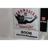 Peyton Manning Autographed Indianapolis Colts M&N Jersey sz 52 Fanatics 50868