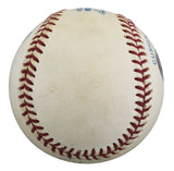 Mike Hargrove & Ron Clark Authentic Signed Bobby Brown OAL Baseball BAS #BU64251