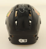 Jeremy Roenick Signed Chicago Blackhawks Mini Helmet Inscribed HOF 2024 /Beckett