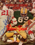 Dave Robinson Signed Magazine Green Bay Packers 1970 Shrine Game HOF BAS 50718