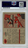 Yale Lary Autographed/Signed 1957 Topps #68 Trading Card PSA Slab 43766
