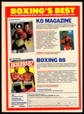 Thomas Hit Man Hearns Autographed Signed Magazine Beckett BAS QR #BM37837
