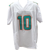 Tyreek Hill Autographed/Signed Pro Style White Jersey Beckett 36250