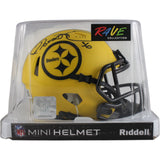 Jerome Bettis Autographed Pittsburgh Steelers Rave Mini Helmet Beckett 49600