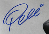 Pele & Joe Namath Authentic Signed 16x20 Black & White Photo Steiner COA