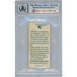 Emmitt Smith Autographed Dallas Cowboys 11/4/90 Ticket Slab ROY Beckett 49999