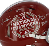 Autographed Jordan Battle Alabama Helmet