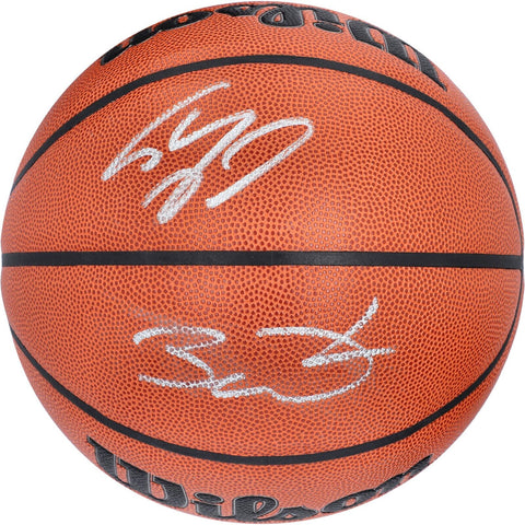Shaquille O'Neal and Dwyane Wade Signed Wilson Series Indoor/Outdoor Basketball