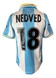 Pavel Nedved Signed Lazio Puma Soccer Jersey BAS