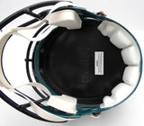 Jason Kelce Autographed Full Size Replica Helmet Eagles Beckett QR #BN13771