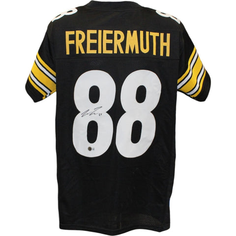 Pat Freiermuth Autographed Pittsburgh Steelers Retro Mini Helmet Beckett W 56960