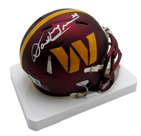 Darrell Green Autographed/Signed Washington Commanders Mini Helmet Beckett 00070