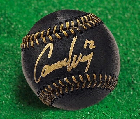 Connor Wong Red Sox Autographed Signed OML Black Rawlings Baseball JSA PSA Pass