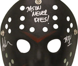 Ari Lehman Autographed/Signed Friday The 13th Black Mask Jason Beckett 36383